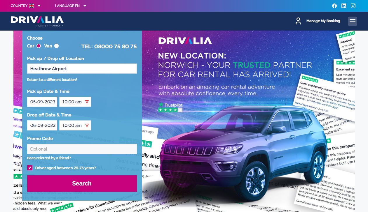 10 Best Car Rentals in UK in 2023 [For all Budgets]